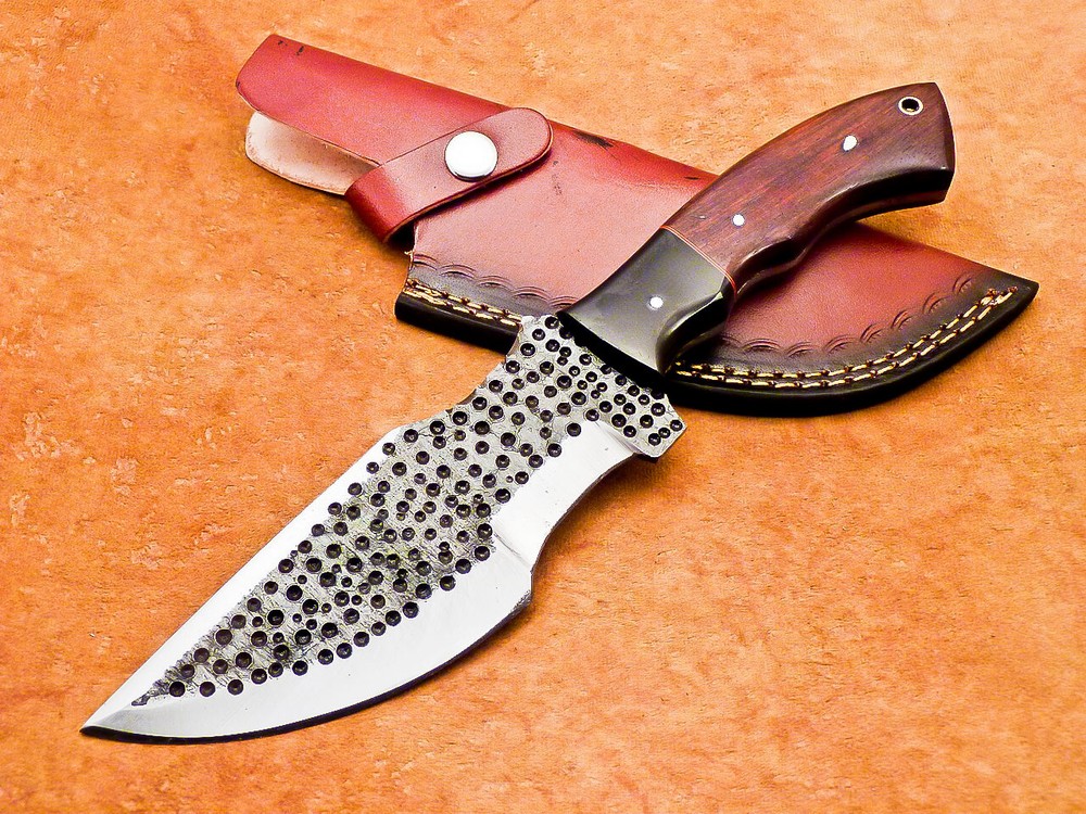 Custom Handmade Carbon Steel Blade Camping Hunting Full Tang Tracker 3488