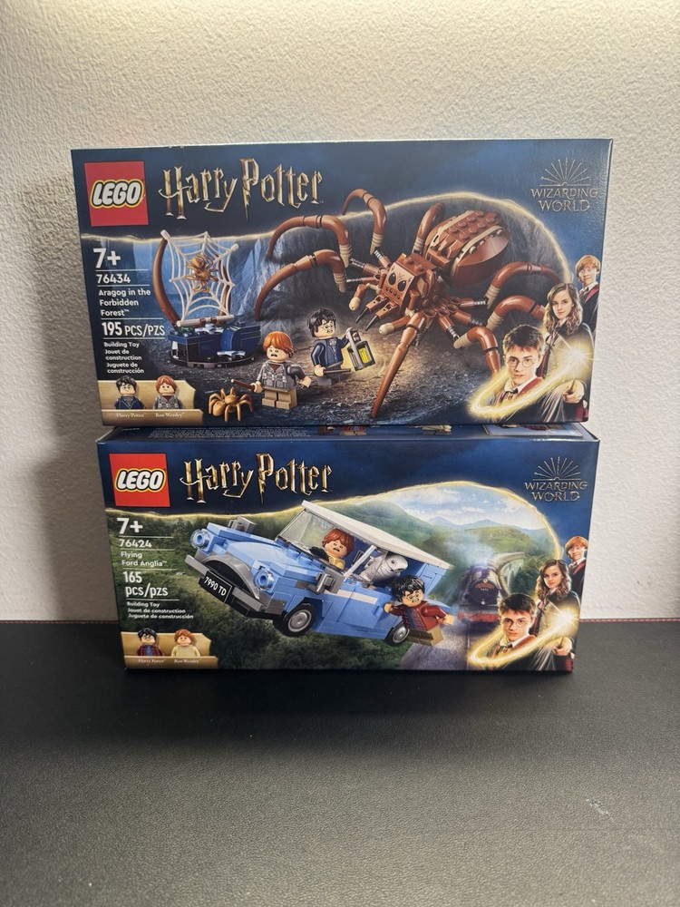 LEGO Harry Potter: Flying Ford Anglia 76424 & LEGO Harry Potter Aragog Set 76434