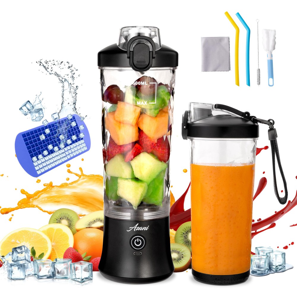 Portable USB Rechargeable Blender for Shakes Smoothies On The Go