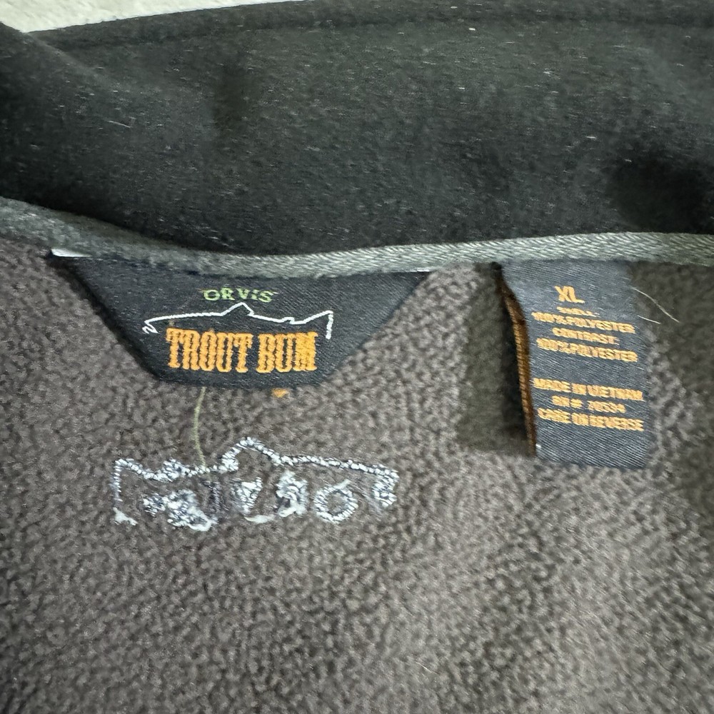 ORVIS TROUT BUM SOFTSHELL JACKET Sz XL OUTDOOR FISHING ATHLEISURE Casual Western