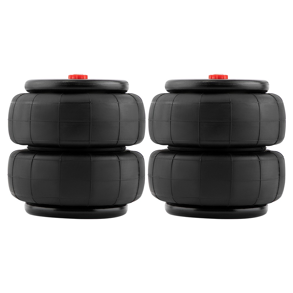 2x 2600lbs Air Springs Suspension Bags Single Port 1/2