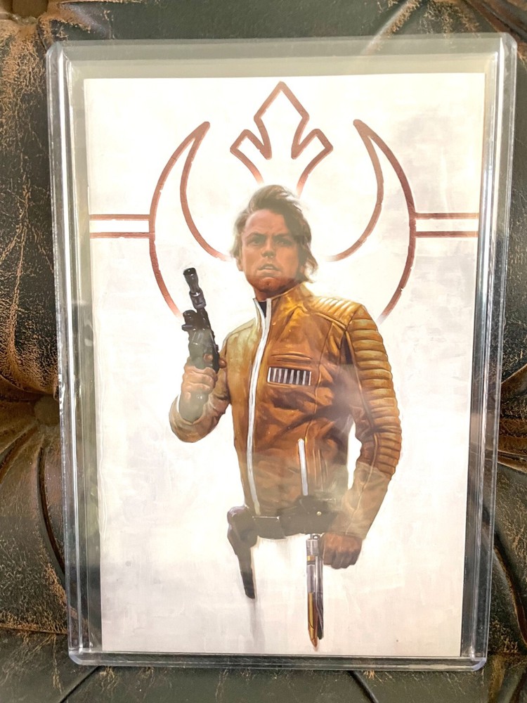 STAR WARS 48  SDCC 2024 variant LTD 500 By E.M. Gist with COA RARE