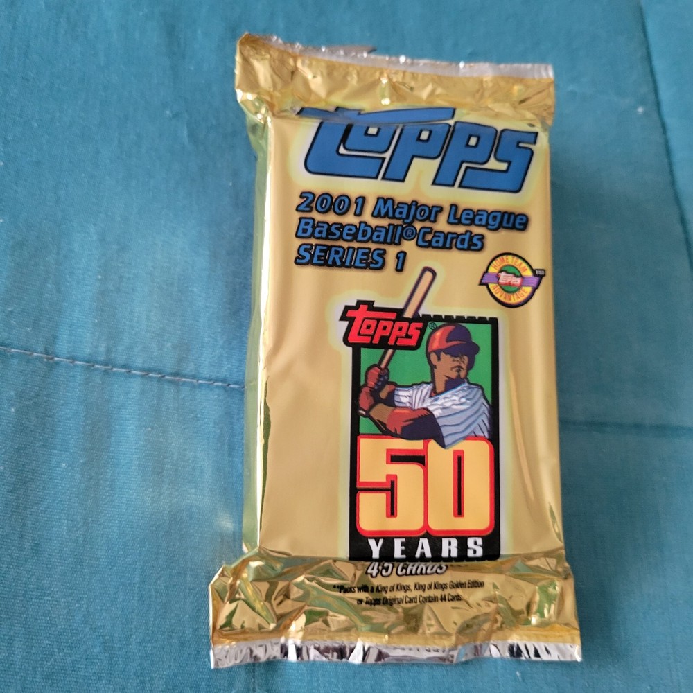 2001 Topps Series 1 Jumbo HTA Hobby Pack - 45 Cards Sealed