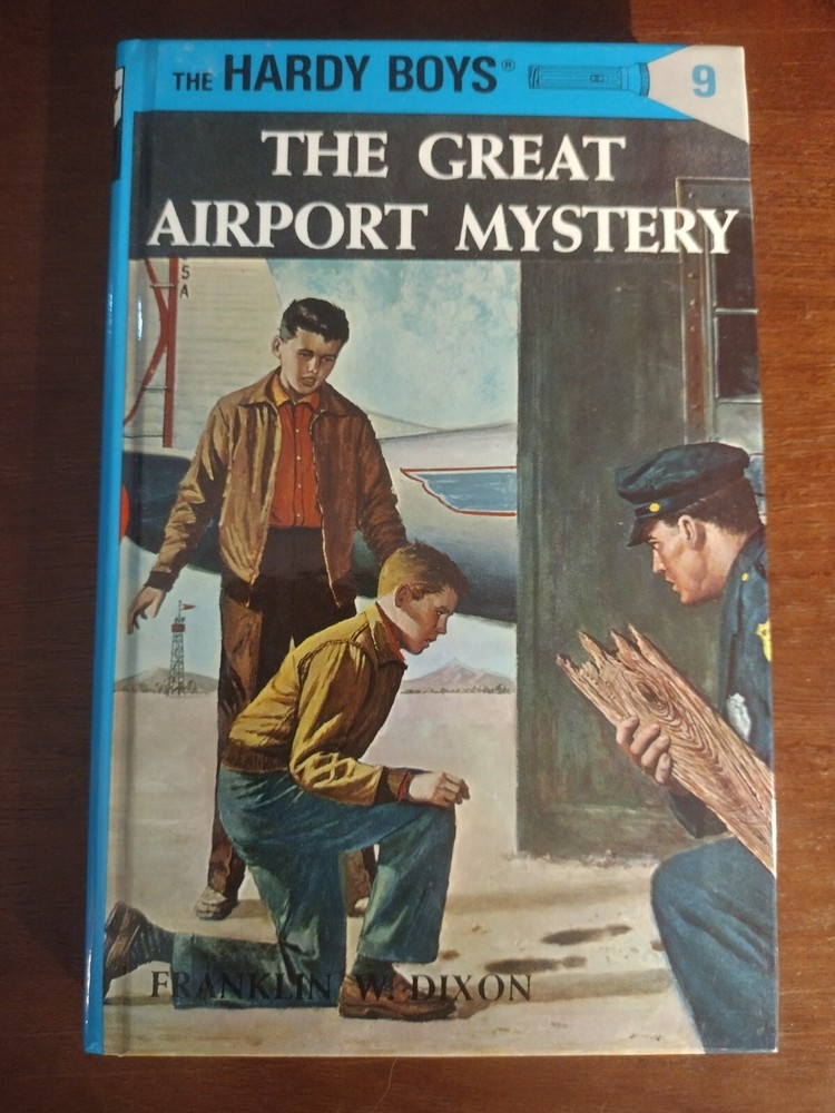 THE HARDY BOYS - GREAT AIRPORT MYSTERY  - #9 - HARDCOVER NEW