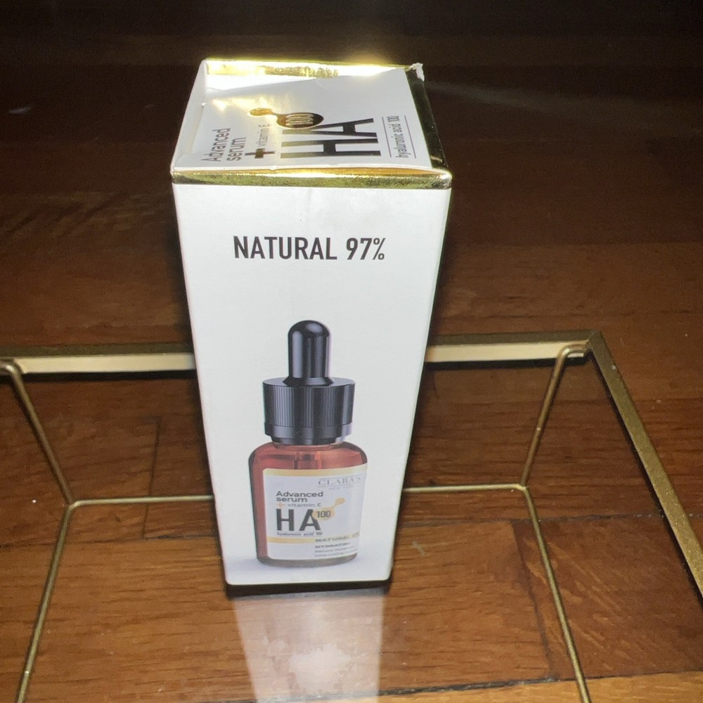 Clara’s New York Hyaluronic Acid Serum with Vitamin E 1 oz New in Box