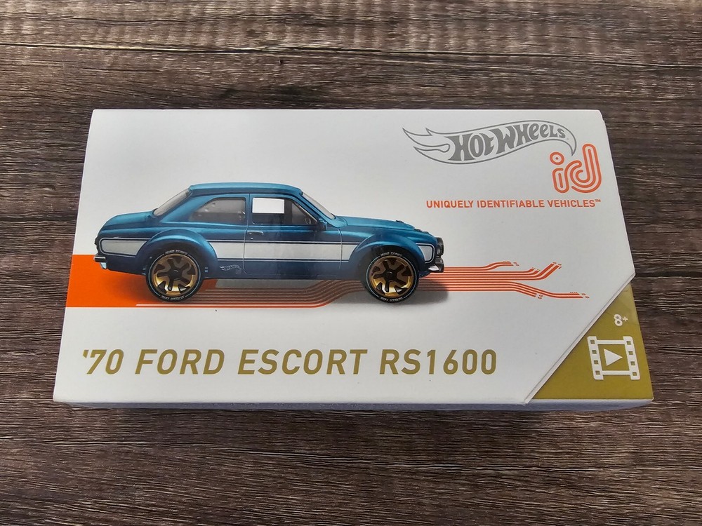Hot Wheels ID Series 1 Limited Collectible '70 Ford Escort RS1600 HW Screen Time
