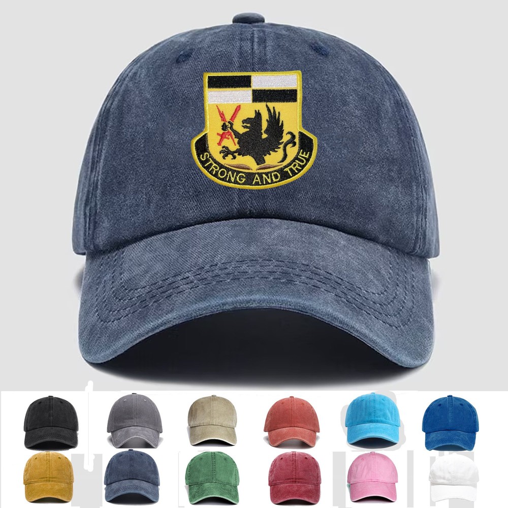 Custom Embroidered Hat US Army 4th Brigade Combat Team “Strong and True”, Gift