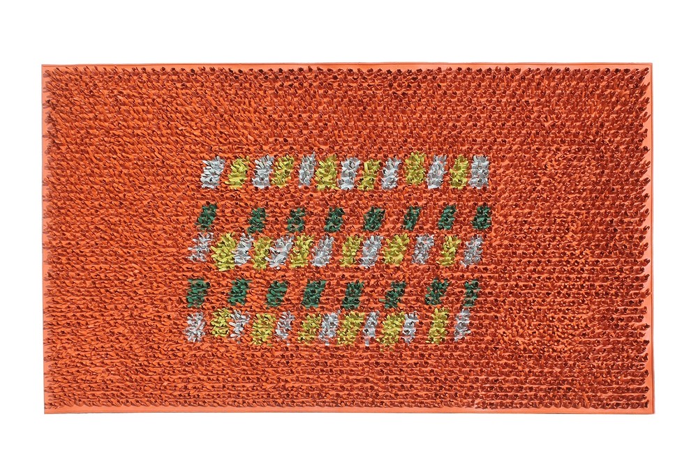 Pin Doormat for Outdoor Entrance, Fun Designed Floor, Welcome Front Door Indo...