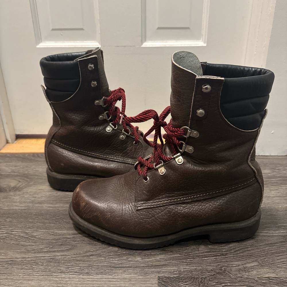 VTG Red Wings Irish Setter Sport Boots Steel Toe Work Size 9 EE Rare Boot Nice