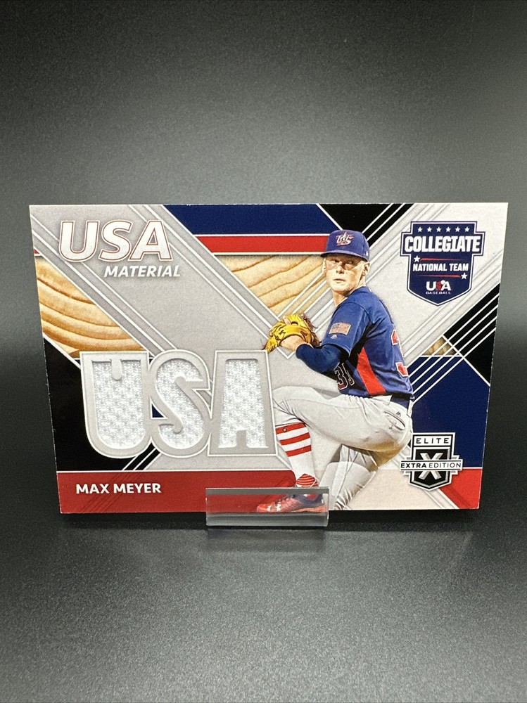2020 Panini Elite Extra MAX MEYER USA National Team Jersey Relic #USAM-MM