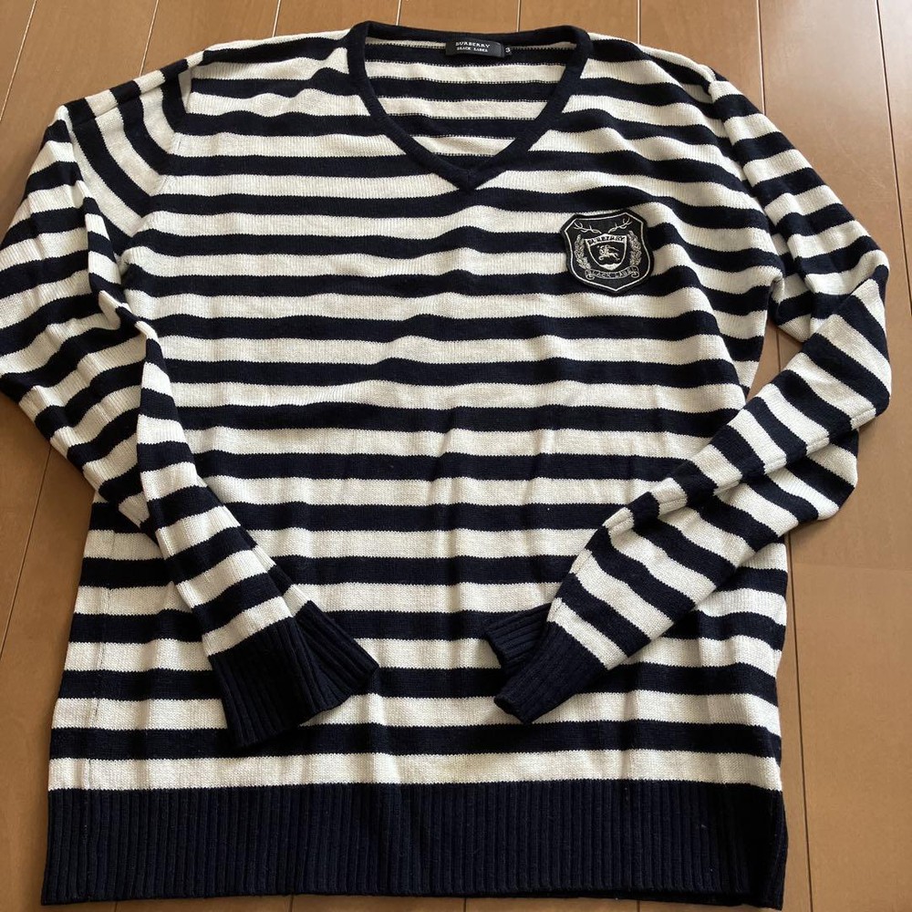 Burberry knit sweater Men's Fashion from Japan