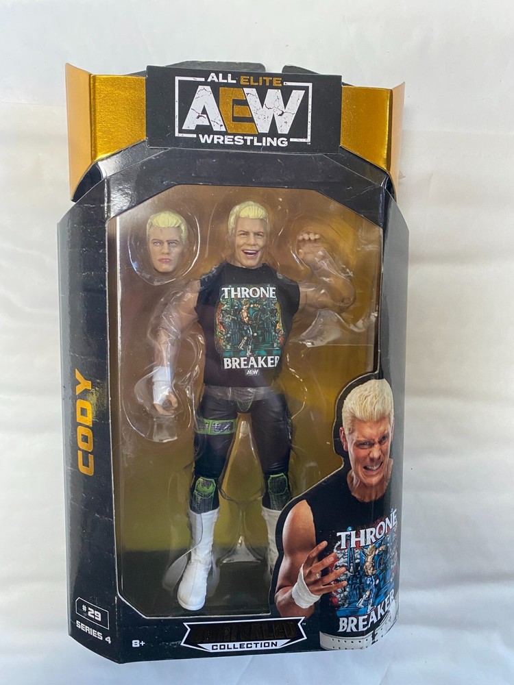 BNIB AEW Cody Rhodes Unrivaled Series 4 #29 Wrestling Action Figure by Jazwares Toy