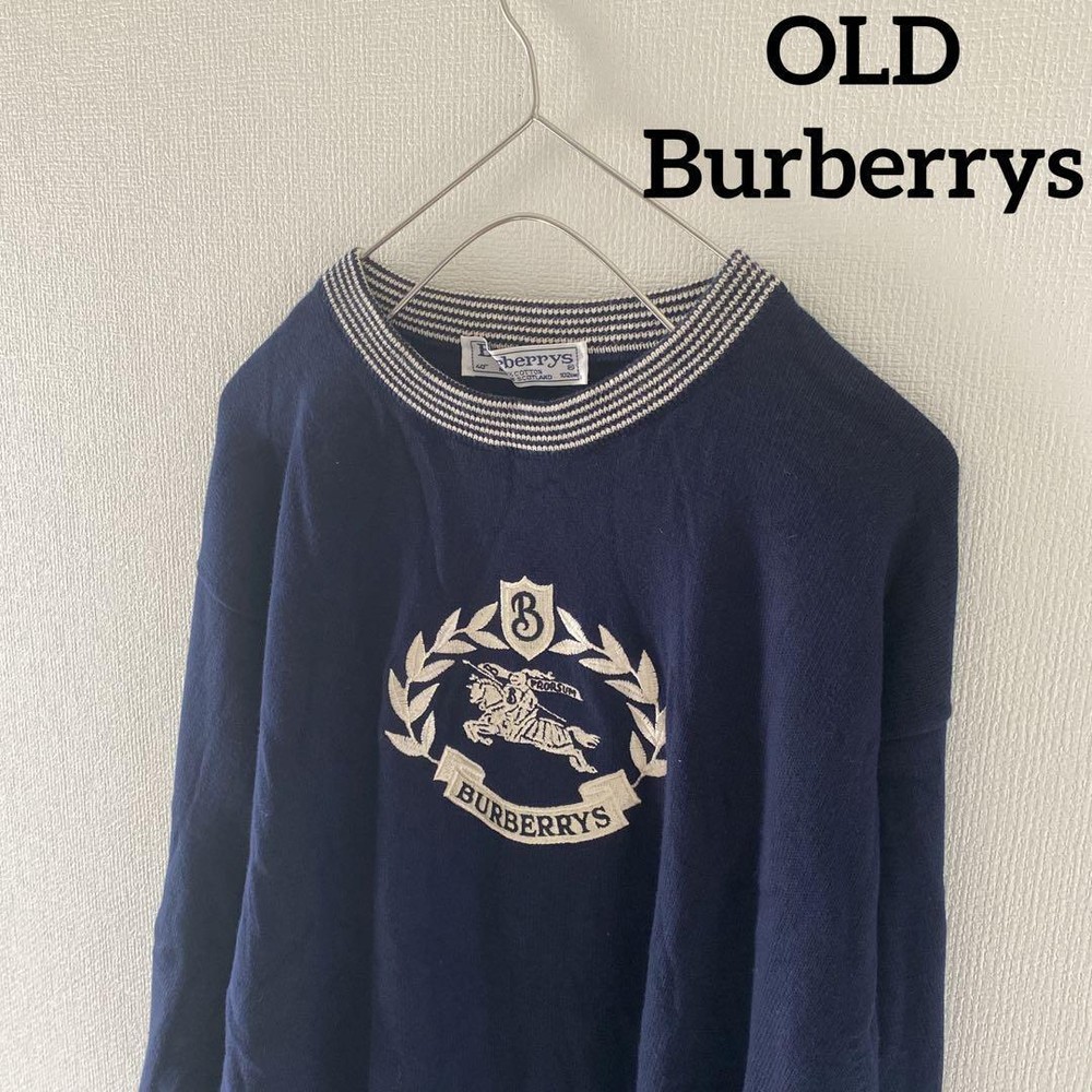 Burberry knit sweater Men's Fashion from Japan