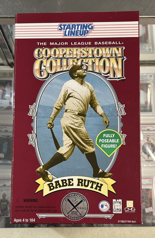 Babe Ruth 1996 Starting Lineup 12 Inch Cooperstown Yankees Figure