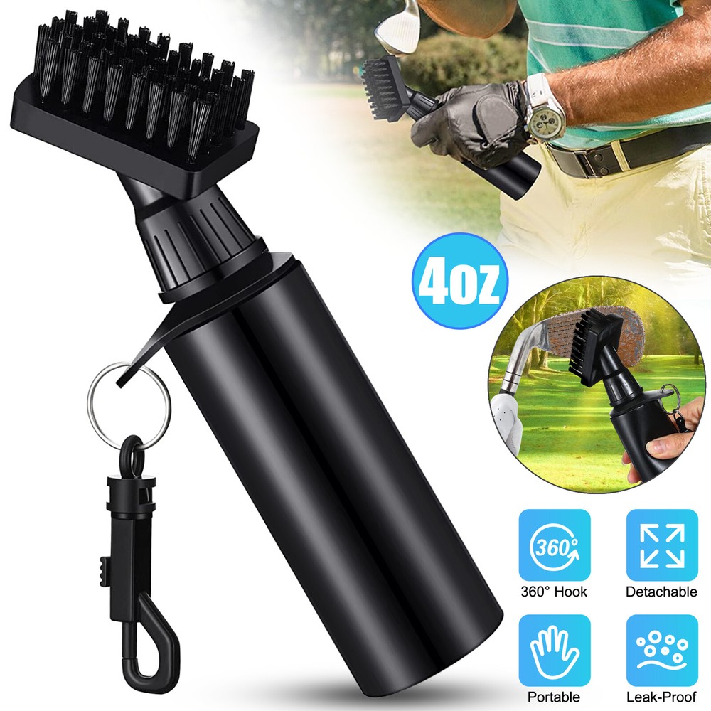 Golf Club Brush Tool Kit Groove Cleaner Cleaning Tool With Spray Water Bottle US