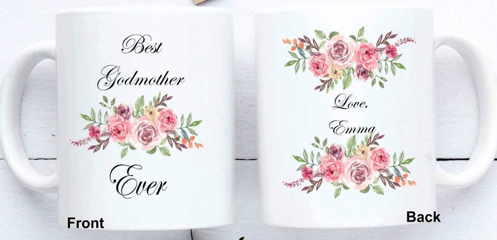 Personalized Mug For Godmother Mug For New Aunt Mug For Sister Baby Announcement