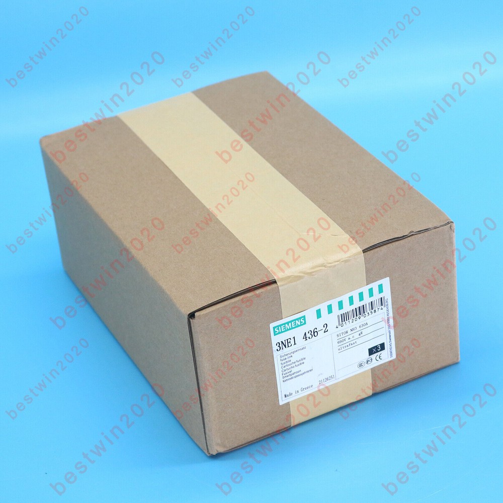 3Pcs/Box New For 3NE1436-2 3NE1 436-2 630A 690v fuse fast delivery #A6-37