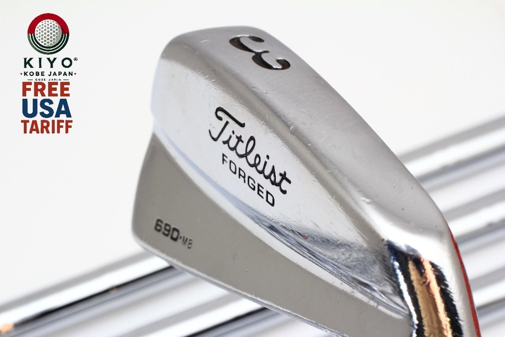 8Pcs Titleist FORGED 690.MB Iron set 3-4-5-6-7-8-9-PW Stiff Flex NS PRO 970 RH