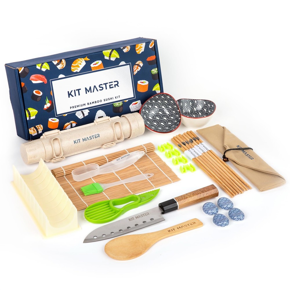 At-Home Sushi Making Kit for Beginners & Pros – All-in-One Easy DIY Set