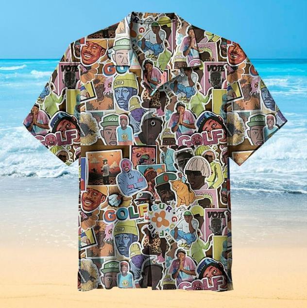 Tyler The Creator Hawaiian Shirt 3d aloha shirt mother gift halloween gift