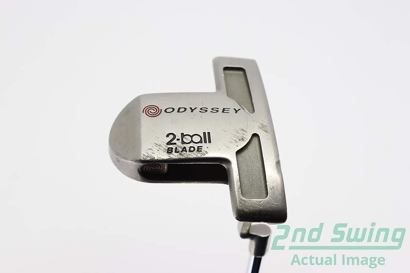 Odyssey White Ice 2-Ball Blade Putter Steel Right Hand 34.5 Inch