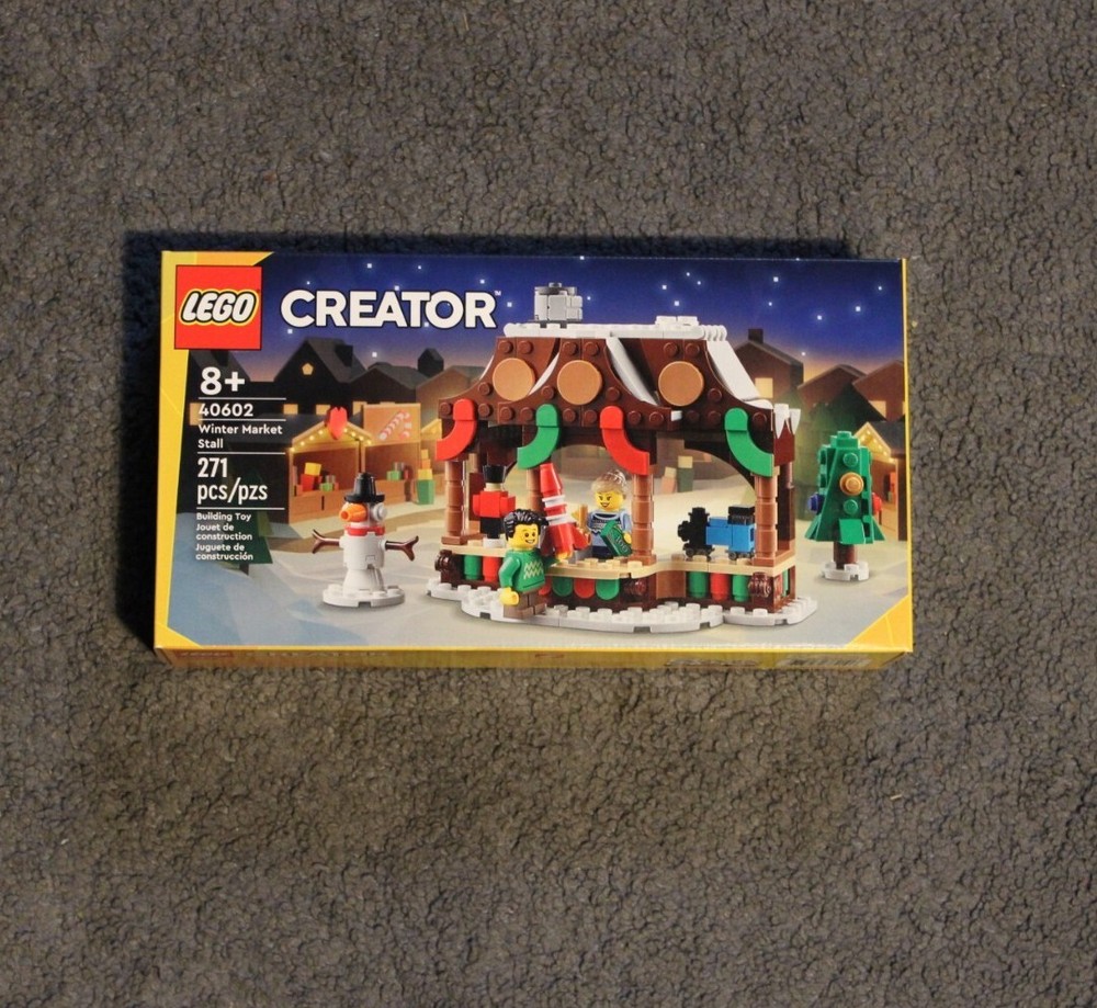LEGO Winter Market Stall 40602 Christmas Holiday Gift With Purchase-image
