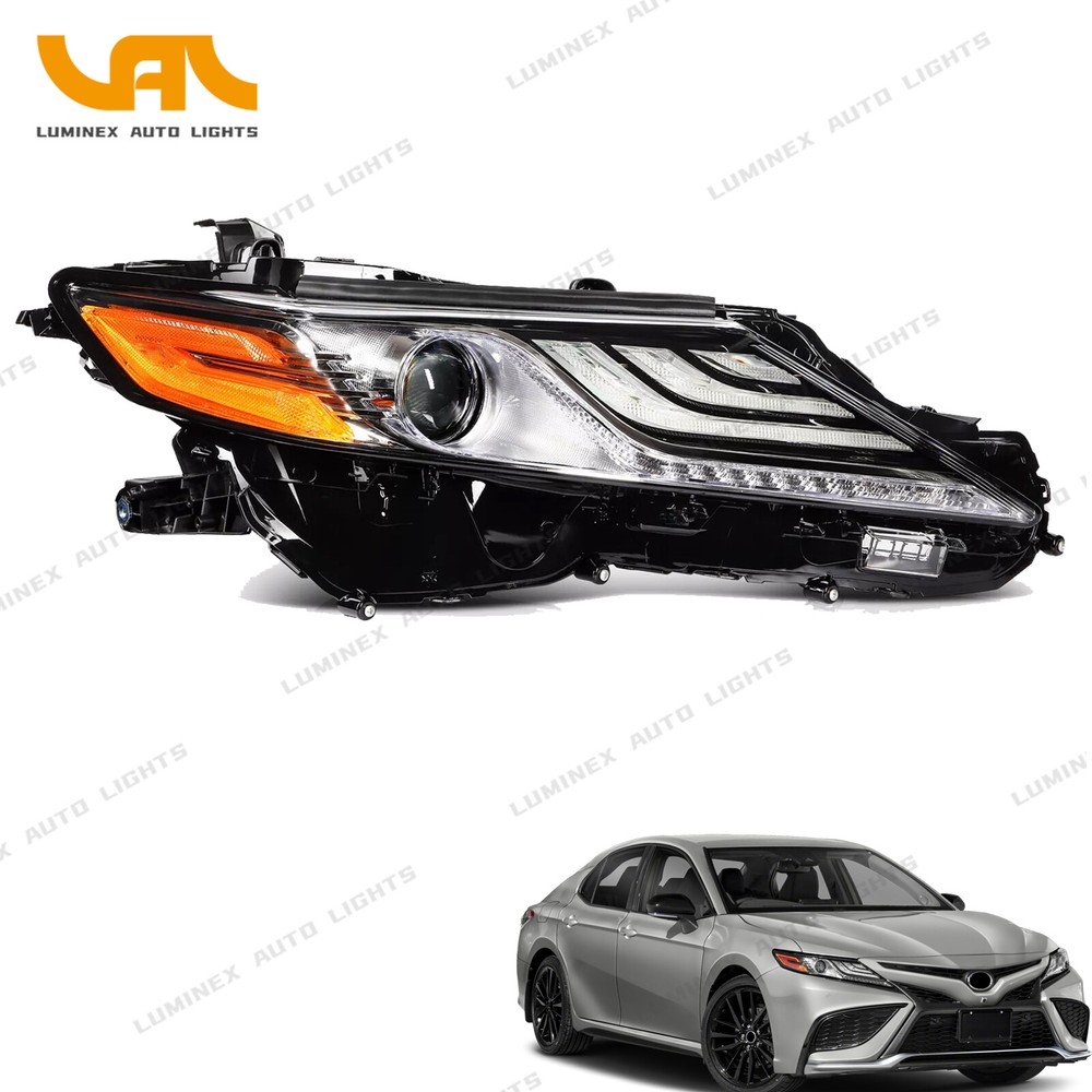 2021-2022 Toyota Camry XSE XLE Right Side Full LED Headlight Assembly 8111006G30-image