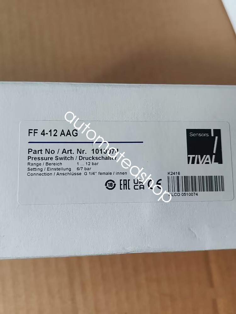 1PC NEW FF 4-12 AAG Pressure Switch Shipping DHL or FedEX