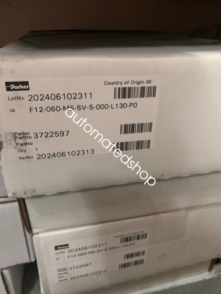 1PCS F12-060-MS-SV-S-000-L130-P0 Parker Hydraulic Motor new By DHL or FedEX