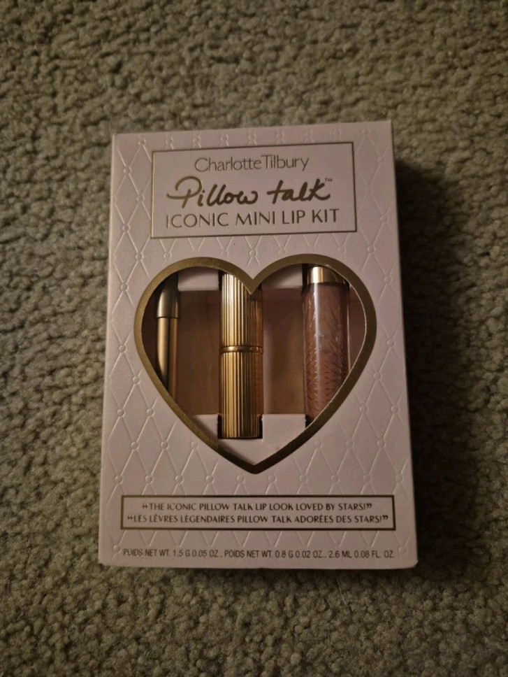 CHARLOTTE TILBURY PILLOW TALK ICONIC MINI LIP KIT DISCONTINUED