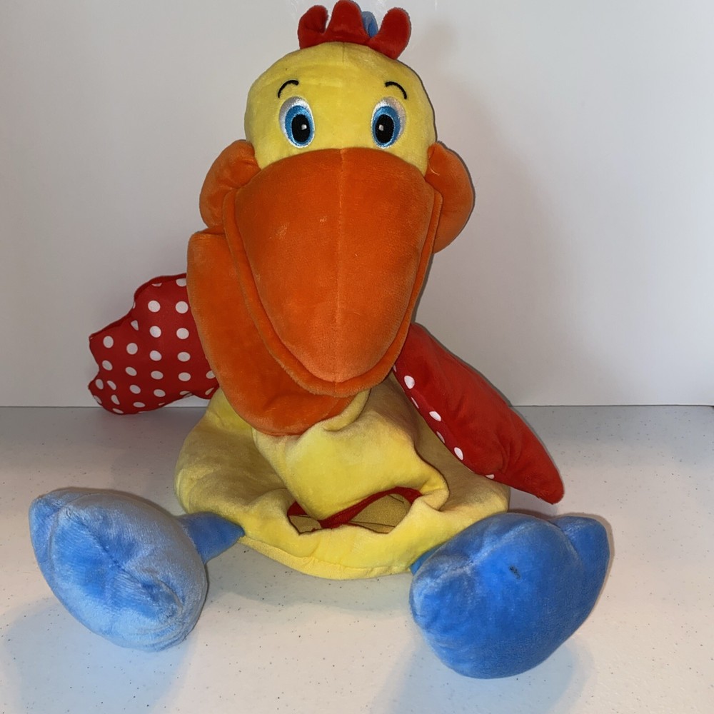 Melissa and Doug K's Kids Hungry Pelican Plush Baby Toy 15