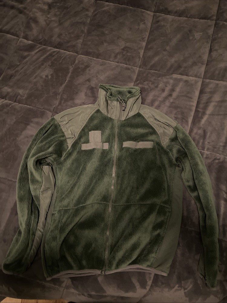USGI Military ECWCS Gen III Cold Weather Fleece Jacket Foliage Green Xsmall