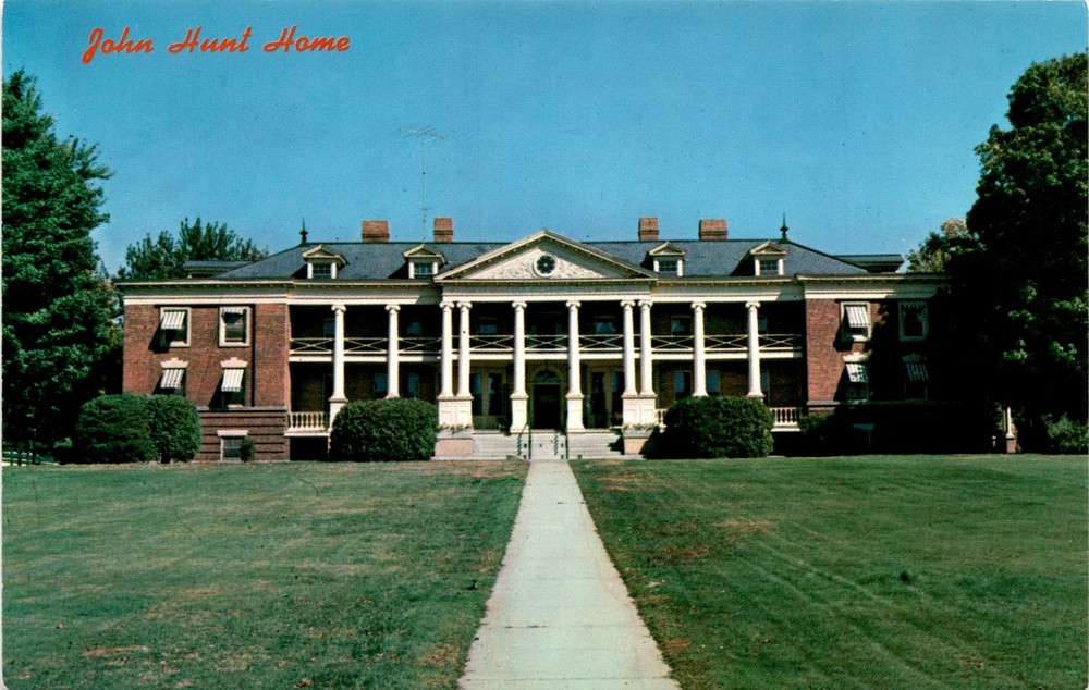 John Hunt Home, South Main Street, Nashua, New Hampshire, Wakefield Postcard