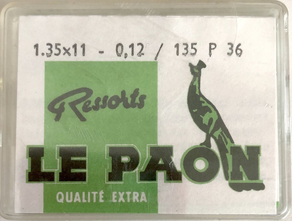 Premium 1.35 x 0.12mm Ø11 Watch Mainspring #135 P 36 - 1X Replacement