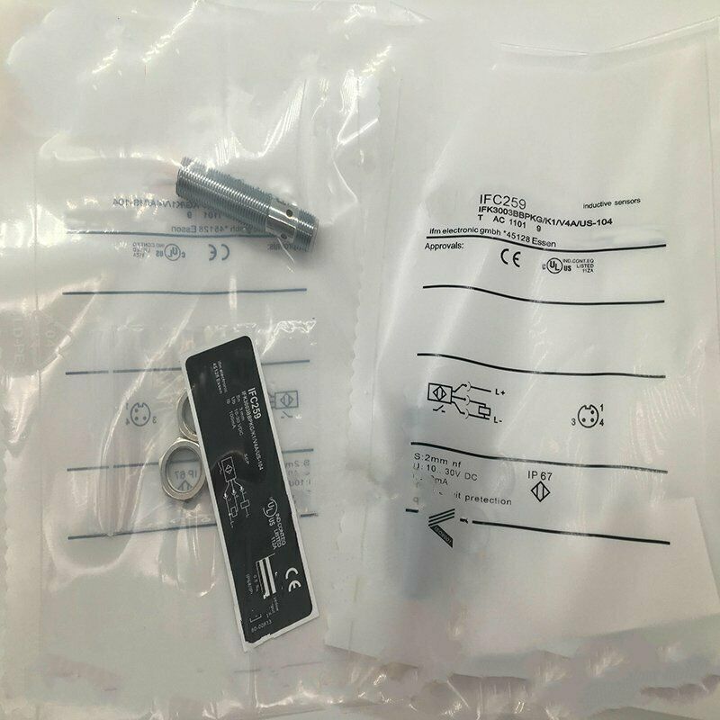 One New For IFM IFC259 Proximity switch Fast Ship #A6-4