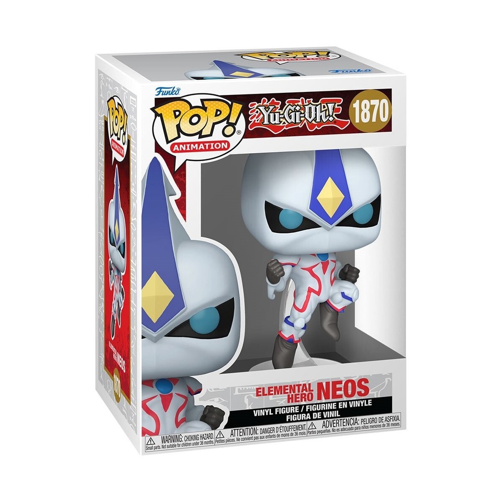 Funko Pop Yu-Gi-Oh Elemental Hero Neos Vinyl Figure with Protective Case #1870