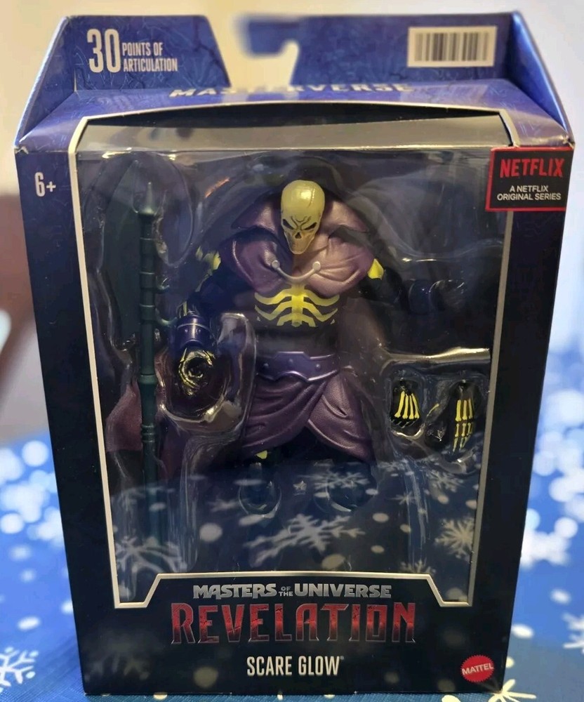 Scare Glow MOTU Revelation Netflix Exclusive Figure New In Box