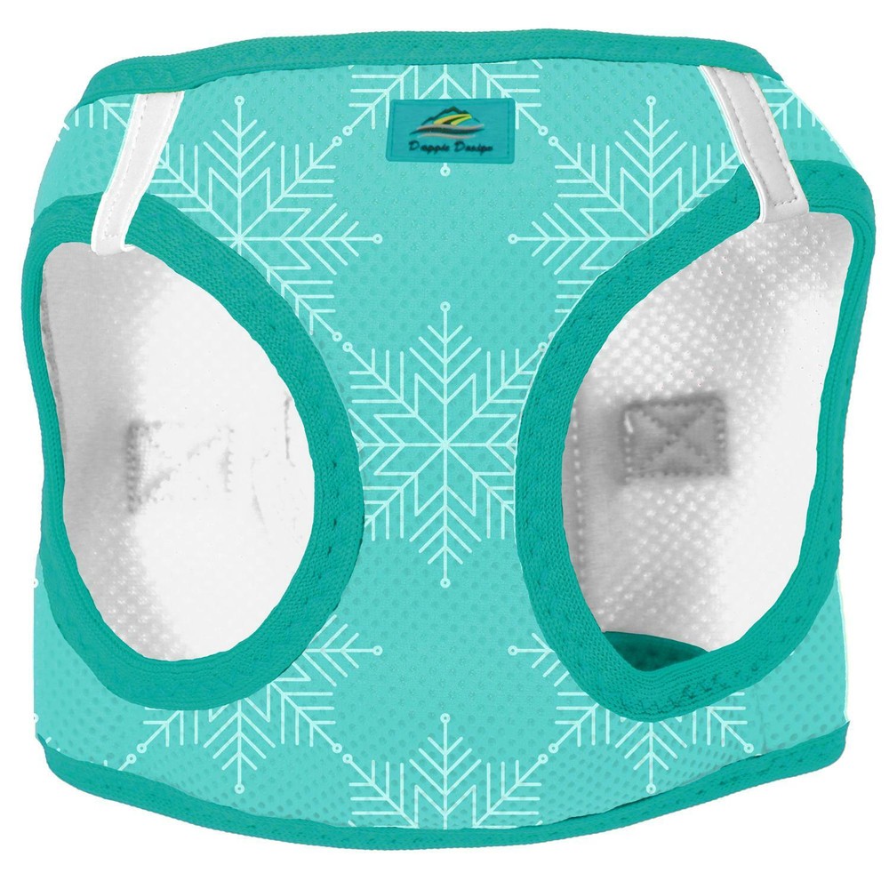 Clearance Sale Snowflake Choke Free Dog Harness XXS-3XL Teal-image