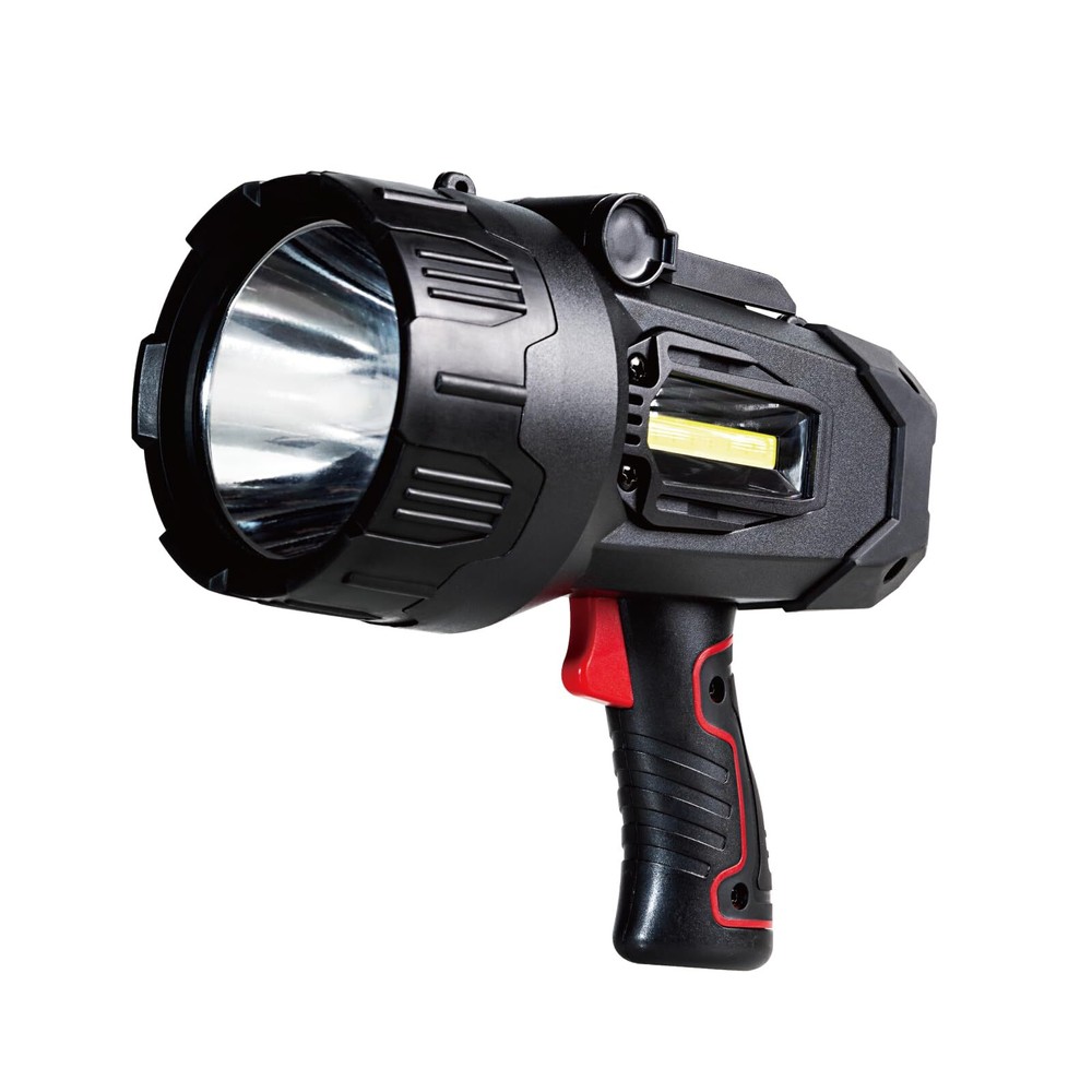 Durapower Rechargeable Spotlight, 150000 Lumens LED Spotlight Flashlight, IP4...