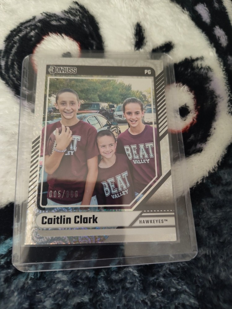 2024 caitlin clark collection Donruss- Vortex 026/399