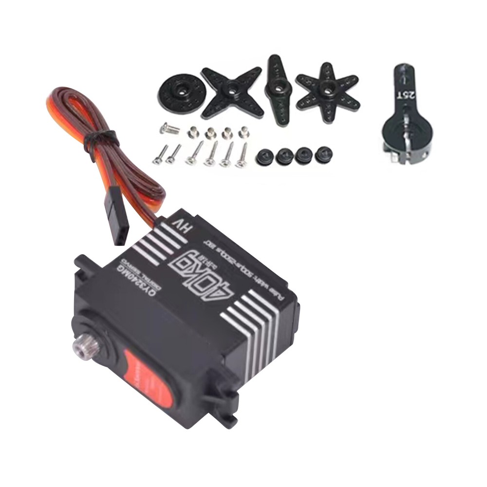 25T 40kg High Torque Metal Digital Servo for 1/8 1/10 RC Cars