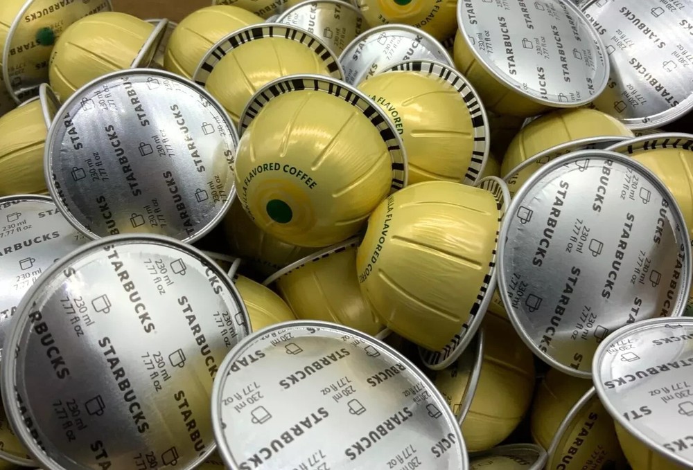 Starbucks Nespresso Vertuo Creamy Vanilla Coffee 64 Capsules BB 2025