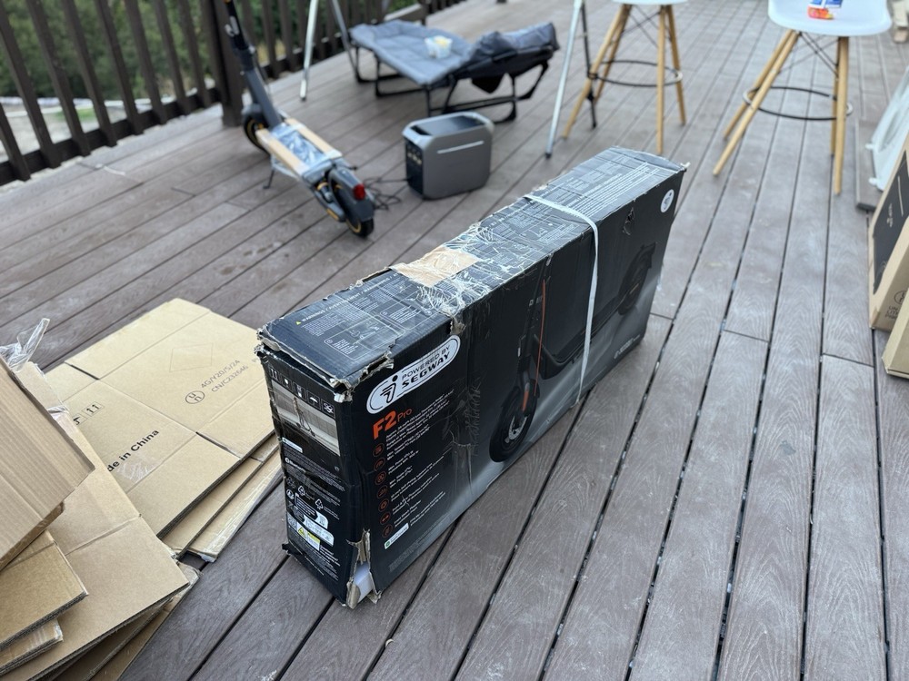 Segway Ninebot F2 Pro Foldable E-Scooter with 34Mi Range and 20MPH Top Speed