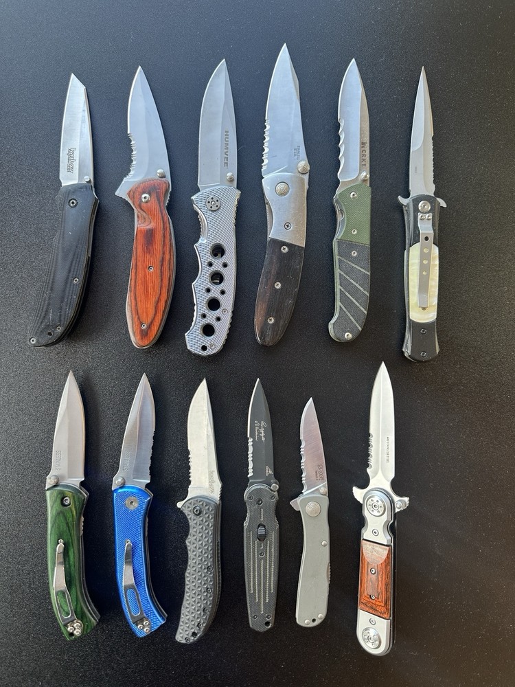 Premium pocket knife collection for outdoor and everyday carry