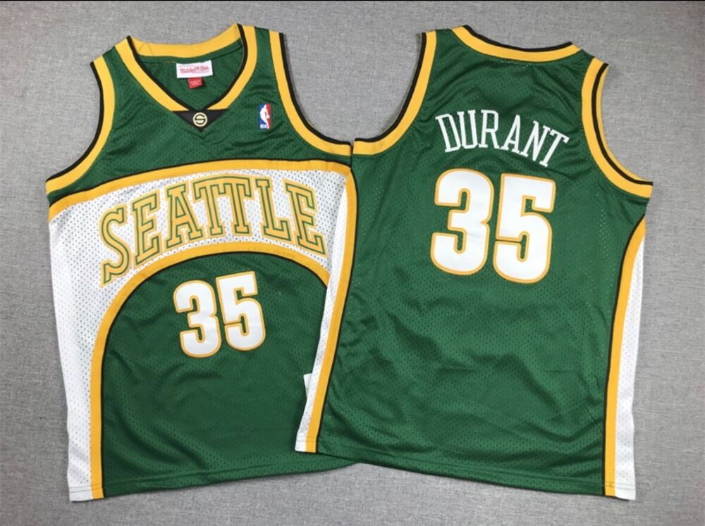 CHRISTMAS SALE Seattle SuperSonics Stitched Throwback Jerseys - Men's Size S-XXL-image