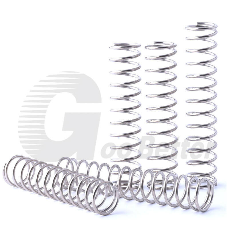 Stainless Steel Compression Springs Steel wire 1.0mm small coil spring 8-305mm