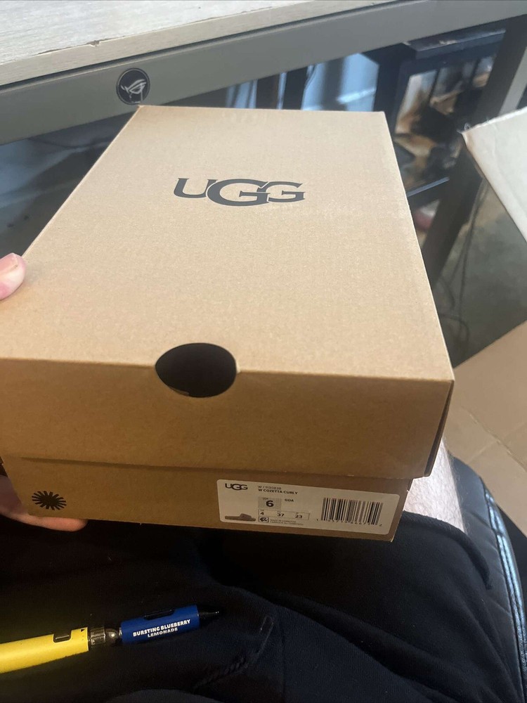 Women's Shoes UGG COZETTA CURLY Slipper Slide Sandals 1130838 GOAT