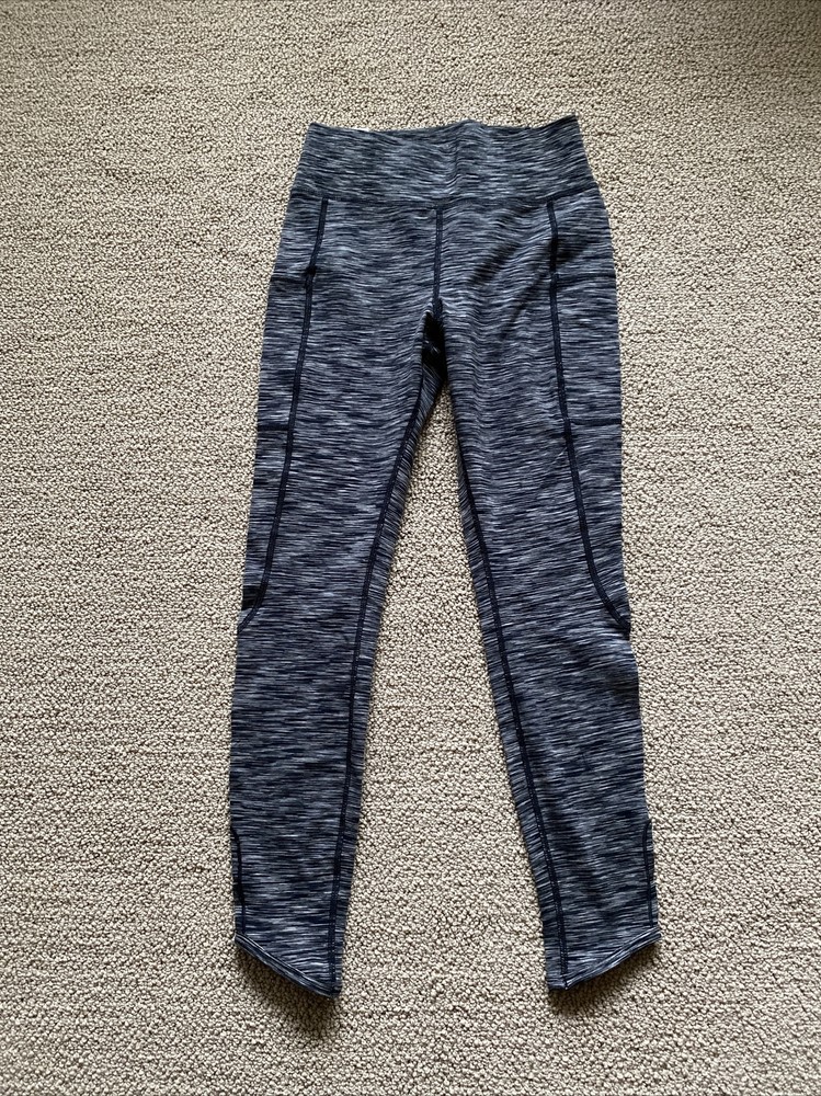 Markdown Everyday Spacedye Black Leggings - Medium-image