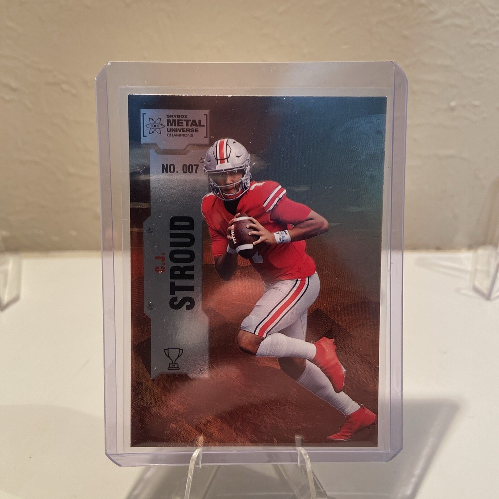 2022 Upper Deck Skybox Metal Universe Champions C.J. Stroud #7