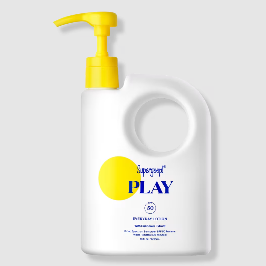 Supergoop PLAY SPF 50 Lotion with Sunflower Extract 18 oz  